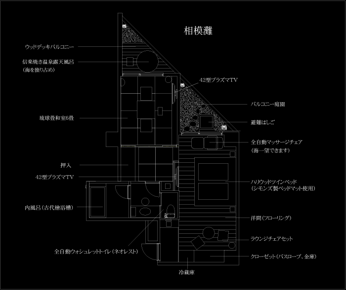 ハリウッドツイン和洋室　2間タイプ