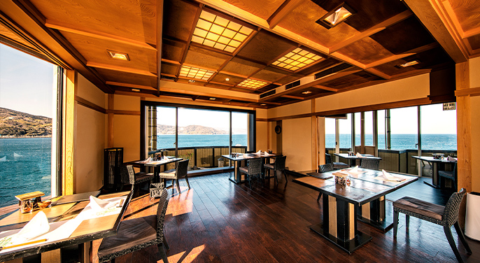 館内施設059F展望レストラン「蒼海」