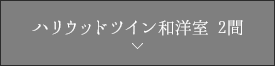 ハリウッドツイン和洋室2間