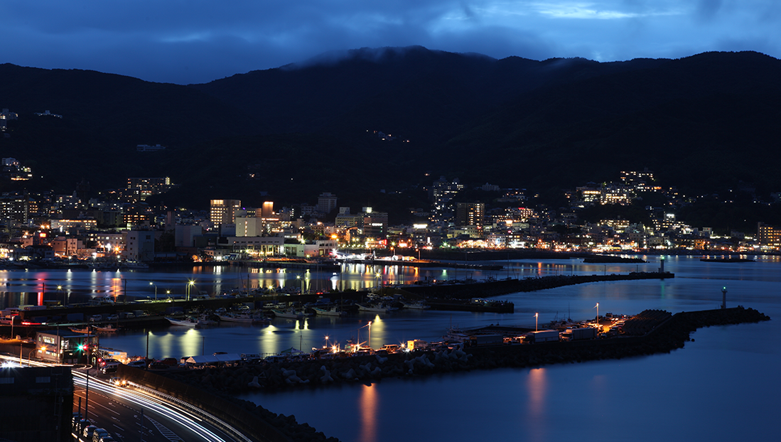 伊東市の夜景